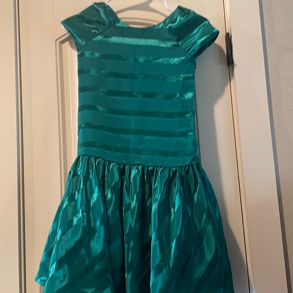 Girls Green Dress